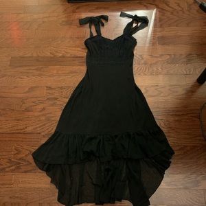 Tripp NYC High Low Ruffled Lace Dress